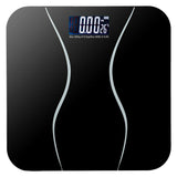400lb Digital Body Weight Scale Bathroom Fitness Backlit LCD Display + 2 Battery